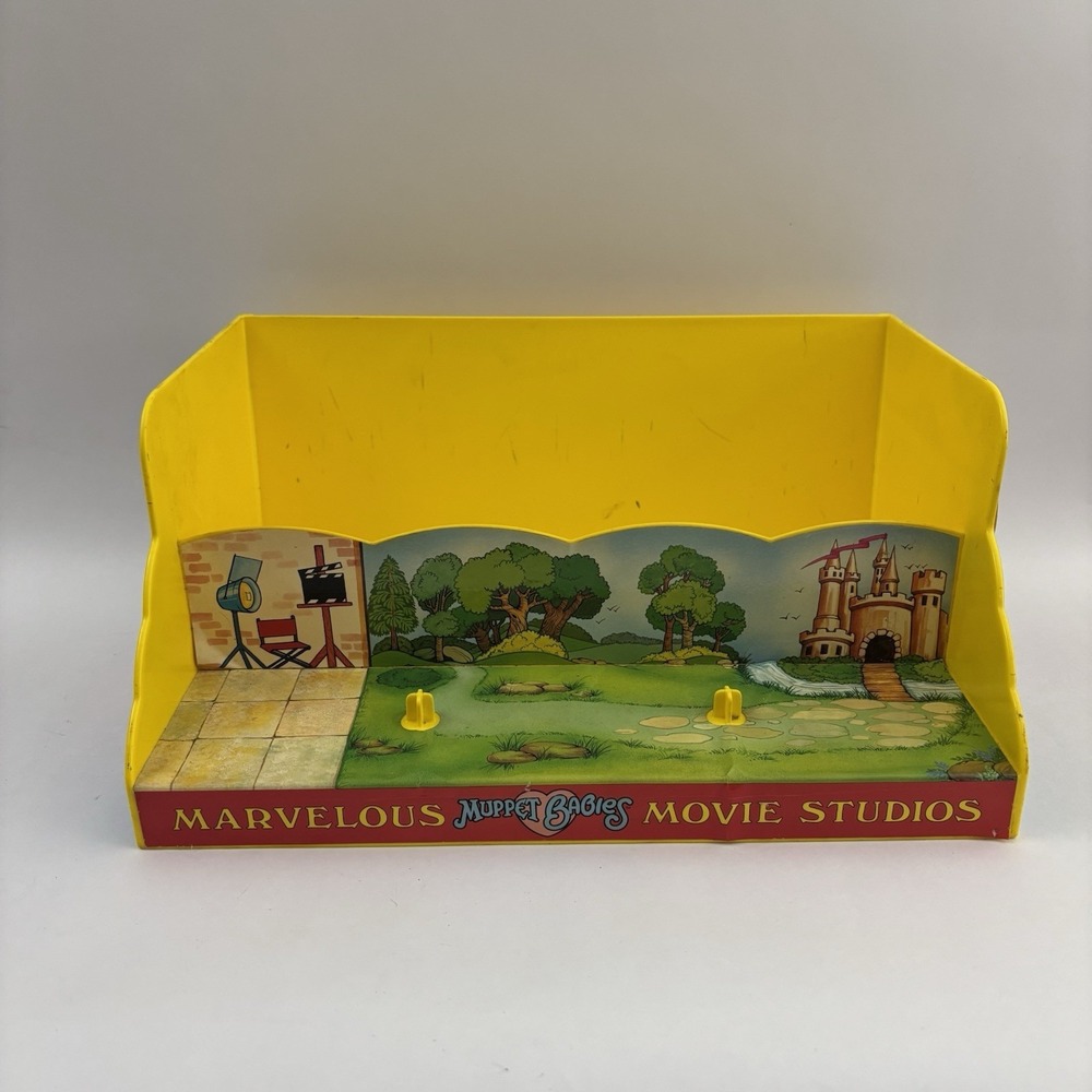 Rare 1989 Jim Henson Marvelous Muppet Babies Movie Studios Display Retro 80's